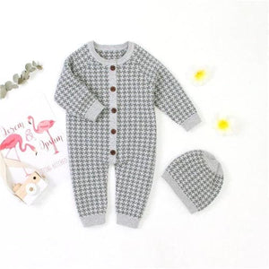 DOVICAISY Children's Fashion Trendy Knitted Romper Jumpsuit for Boys & Girls - Divine Inspiration Styles