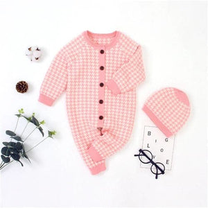 DOVICAISY Children's Fashion Trendy Knitted Romper Jumpsuit for Boys & Girls - Divine Inspiration Styles