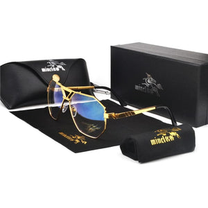 MINCLAA Men's & Women's Luxury Designer Gold Vintage Sunglasses - Divine Inspiration Styles