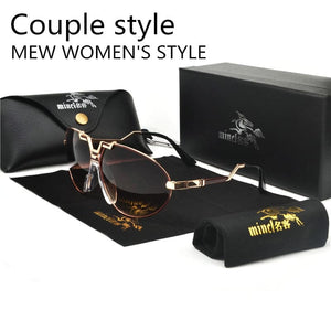 MINCLAA Men's & Women's Luxury Designer Gold Vintage Sunglasses - Divine Inspiration Styles