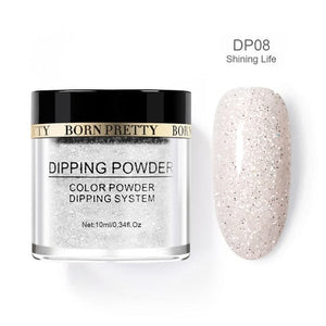 BORN PRETTY Women's Fashion Holographic Dip Nail Powder Gradient Dipping Glitter for Nails - Divine Inspiration Styles
