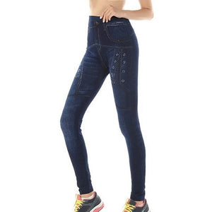 RTSHINE Women's Stylish Mesh Pattern Print Leggings for Fitness Training - Divine Inspiration Styles