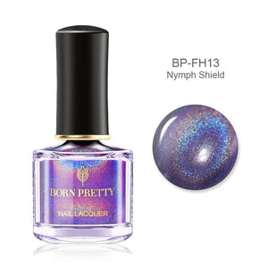 BORN PRETTY Women's Fashion Holographic Nail Polish Shining Glittering Lacquer Nail Art Polish - Divine Inspiration Styles