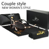 MINCLAA Men's & Women's Luxury Designer Gold Vintage Sunglasses - Divine Inspiration Styles