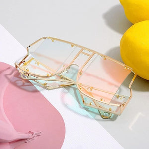 MINCLAA Men's & Women's Luxury Designer Gold Vintage Sunglasses - Divine Inspiration Styles