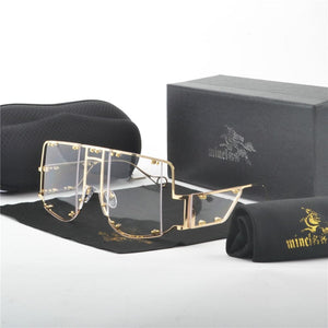 MINCLAA Men's & Women's Luxury Designer Gold Vintage Sunglasses - Divine Inspiration Styles