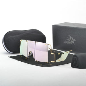 MINCLAA Men's & Women's Luxury Designer Gold Vintage Sunglasses - Divine Inspiration Styles