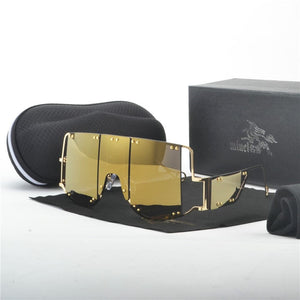 MINCLAA Men's & Women's Luxury Designer Gold Vintage Sunglasses - Divine Inspiration Styles