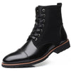 HARTFORD Design Men's Fashion Genuine Leather Lace-Up Ankle Boots Work Shoes - Divine Inspiration Styles