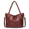 BDM Women's Fashion High Quality Genuine Leather Large Pocket Handbag - Divine Inspiration Styles