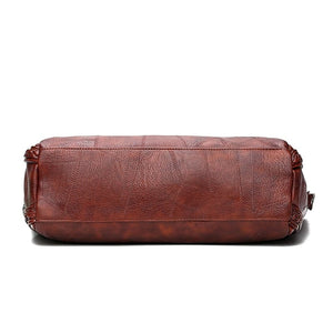 BDM Women's Fashion High Quality Genuine Leather Large Pocket Handbag - Divine Inspiration Styles
