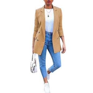 JMC Design Women's Fashion Spring Autumn Winter Business Blazer Suit Jacket - Divine Inspiration Styles