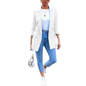JMC Design Women's Fashion Spring Autumn Winter Business Blazer Suit Jacket - Divine Inspiration Styles