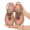 HARTFORD Women's Fashion Bohemian Style Sandals with Gemstone Beads - Divine Inspiration Styles