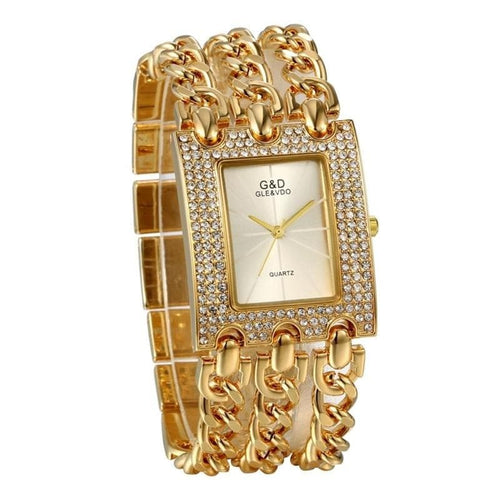 G&D Women's Fine Fashion Premium Quality Luxury Style Bracelet Watch - Divine Inspiration Styles