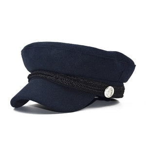 CARMELLA Men's & Women's Trendy Fashion Cadet Stylish Military Hat - Divine Inspiration Styles