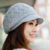 CAROLINE Design Women's Trendy Fashion Stylish Knitted Beanie Bonnet Cap Hat - Divine Inspiration Styles