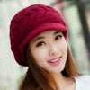 CAROLINE Design Women's Trendy Fashion Stylish Knitted Beanie Bonnet Cap Hat - Divine Inspiration Styles