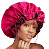 NYAN Design Collection Women's Fashion Large Size Beauty Sleep Hair Night Cap Silk Bonnet Hat - Divine Inspiration Styles