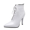 LISSEY Design Women's Stylish Elegant Fashion Zipper Design Boot Shoes - Divine Inspiration Styles