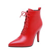 LISSEY Design Women's Stylish Elegant Fashion Zipper Design Boot Shoes - Divine Inspiration Styles