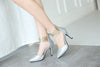 TORY Design Women's Stylish Elegant Fashion Gold Silver Metallic Pumps Dress Shoes - Divine Inspiration Styles