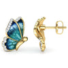 FDLK Women's Fashion Elegant Stylish Enamel Design Butterfly Stud Earrings - Divine Inspiration Styles