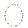 NEWGLORY Women's Fine Fashion Golden Tone Multicolor Necklace - Divine Inspiration Styles