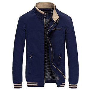 MAIYI Design Men's Fashion Premium Quality Classic Stripes Cotton Coat Jacket - Divine Inspiration Styles