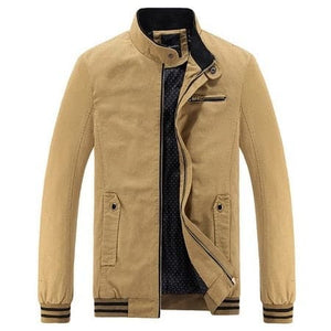 MAIYI Design Men's Fashion Premium Quality Classic Stripes Cotton Coat Jacket - Divine Inspiration Styles