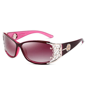 PARZIN Women's Fashion Luxury Brand Vintage Polarized Sunglasses - Divine Inspiration Styles