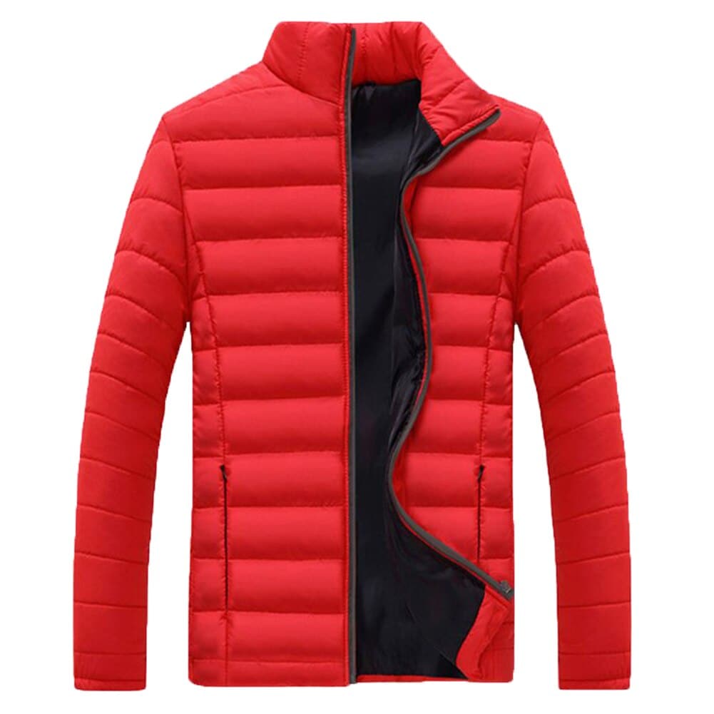 JMC Design Men's Fashion Premium Quality Light Jacket Business Casual Zipper Jacket - Divine Inspiration Styles