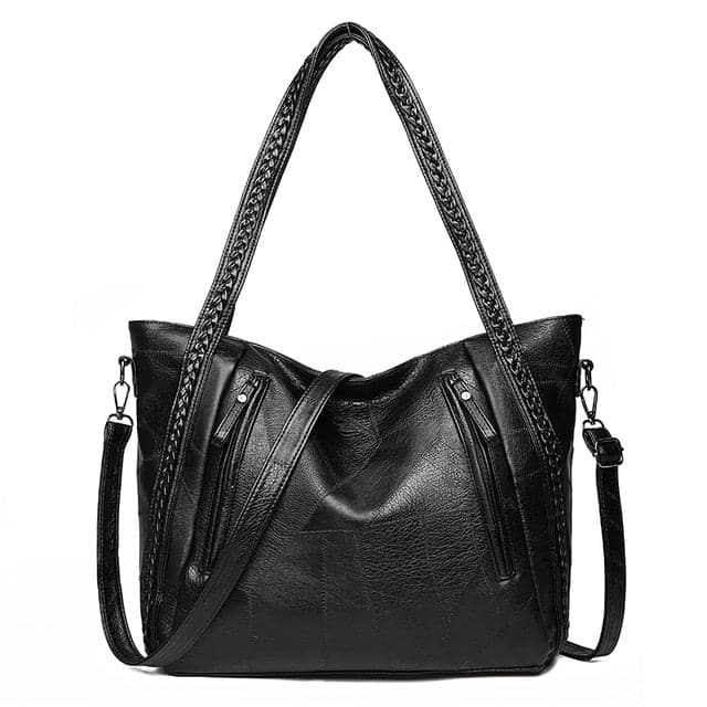 BDM Women's Fashion High Quality Genuine Leather Large Pocket Handbag - Divine Inspiration Styles