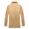 SCH Design Men's Fashion Premium Quality Classic Design Long Trench Coat Jacket - Divine Inspiration Styles