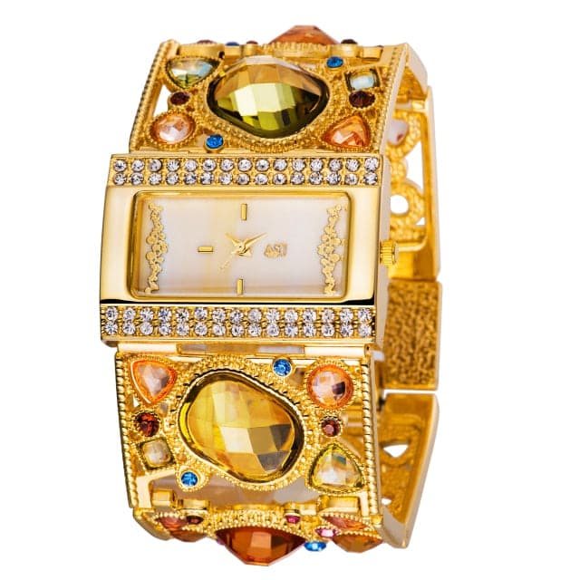 ASJ Women's Fine Fashion Premium Quality Luxury Style Bracelet Watch - Divine Inspiration Styles