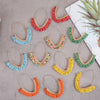 LDP Women's Fashion Bohemian Style Beaded Tassel Drop Earrings - Divine Inspiration Styles