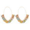 LDP Women's Fashion Bohemian Style Beaded Tassel Drop Earrings - Divine Inspiration Styles