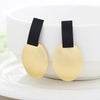 WBU Women's Fine Fashion Elegant Gold Tone Geometric Drop Earrings - Divine Inspiration Styles