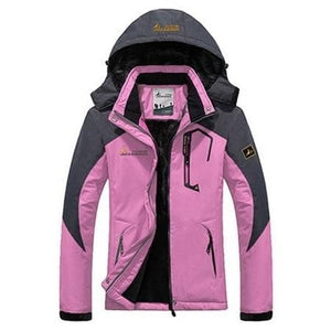 UNCO & BOROR Women's Sports Fashion Premium Quality Windproof Hooded Thick Parka Winter Jacket - Divine Inspiration Styles