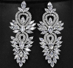 CWW Women's Fine Fashion Elegant Vintage Wedding & Special Events Earrings - Divine Inspiration Styles
