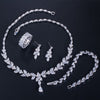 CWW Women's Fashion Elegant Vintage 4PCS Brilliant Premium Quality Jewelry Set - Divine Inspiration Styles