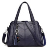SMZA Design Women's Fashion Elegant Luxury Style 100% Genuine Leather Shoulder Handbag - Divine Inspiration Styles