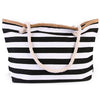 CFIT Women's Fashion Stylish Luxury Vacation Designer Stripes Beach Tote Bag - Divine Inspiration Styles