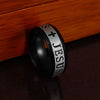 JESUS Cross Prayer Bible Faith Letter Multi Design Ring for Men & Women - Divine Inspiration Styles