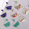 LDP Women's Fashion Bohemian Style Handmade Beaded Drop Earrings - Divine Inspiration Styles
