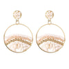 LDP Women's Fashion Bohemian Style Handmade Beaded Drop Earrings - Divine Inspiration Styles