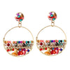 LDP Women's Fashion Bohemian Style Handmade Beaded Drop Earrings - Divine Inspiration Styles