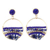 LDP Women's Fashion Bohemian Style Handmade Beaded Drop Earrings - Divine Inspiration Styles