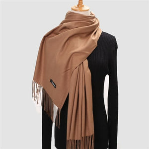 TAYLOR Design Collection Women's Winter Fashion Pure 100% Cashmere Scarf - Divine Inspiration Styles