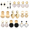 X&P Women's Fine Fashion Elegant Style Heart Shape Geometric Drop Earrings - Divine Inspiration Styles